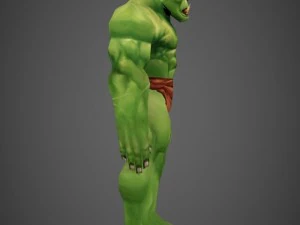 male orc uram 3D Model