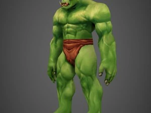 male orc uram 3D Model