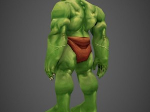 male orc uram Modelo 3D