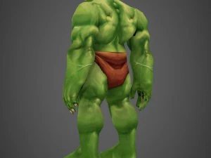 male orc uram 3D Model