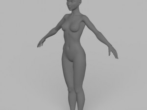 youngy girl base modle 3D-Modell
