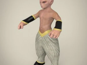 combattente alieno Modello 3D