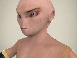 alien fighte Modelo 3D