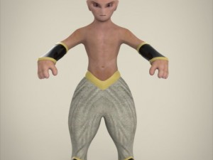 alien fighte Modelo 3D