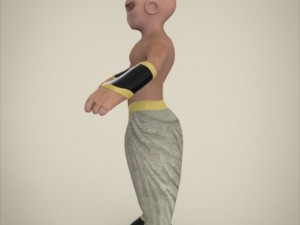 alien fighte Modelo 3D