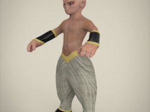 alien fighte Modelo 3D