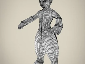 alien fighte 3D Model