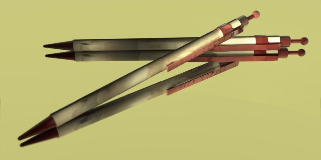 kugelschrei 3Dモデル .c4d .max .obj .3ds .fbx .stl .blend