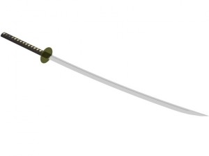 katanasamurai 3D-Modell