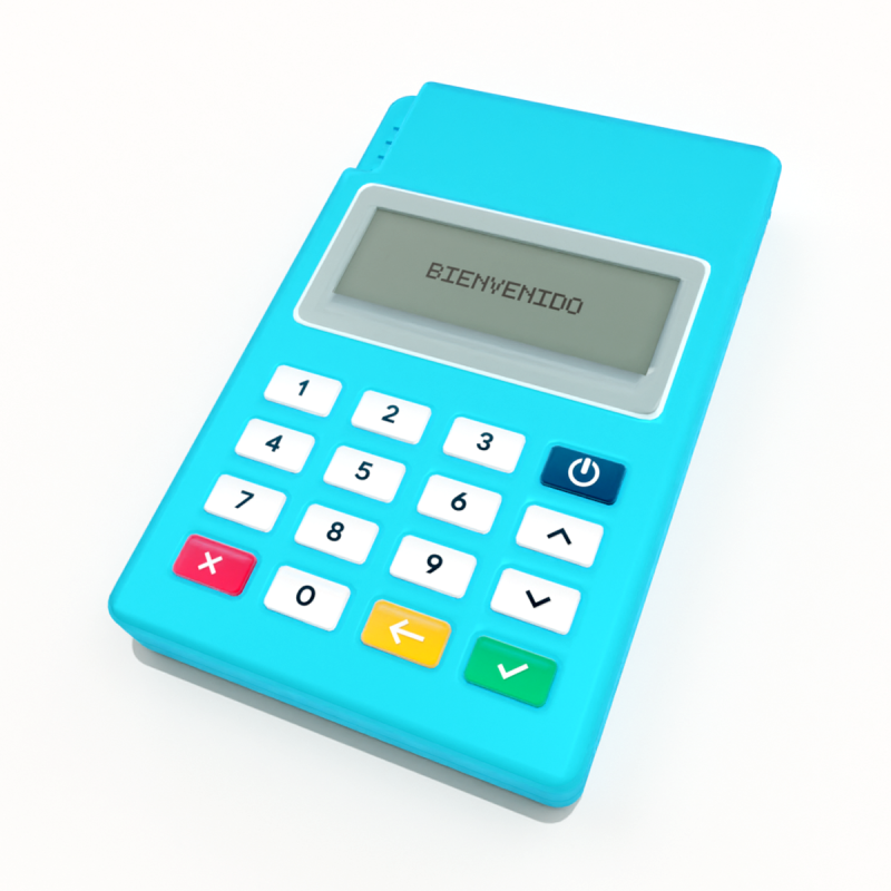 POS terminal 3D Модель .c4d .max .obj .3ds .fbx .stl .blend 