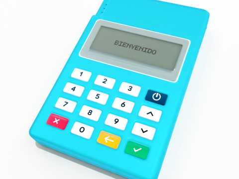 POS terminal 3D Model