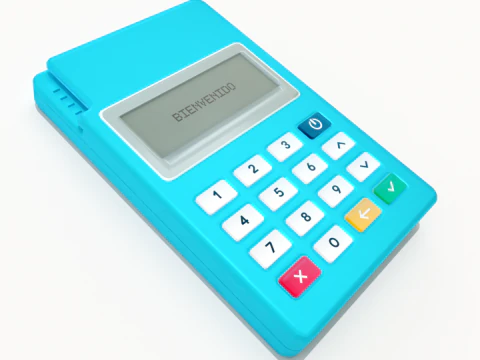 POS terminal 3D Model