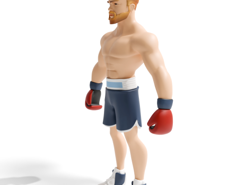 Boxer 3D Model