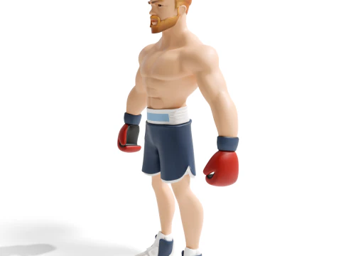 Boxer 3D Model