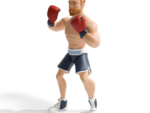 Boxer 3D Model