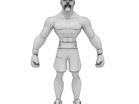 Boxer 3D Model