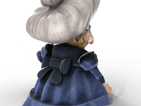 Yubaba 3D Model