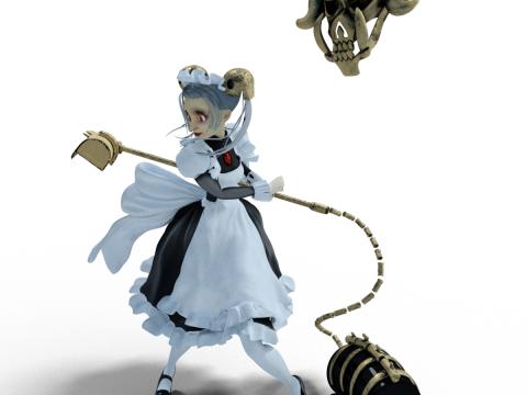 Marie Skullcandy 3D Модель