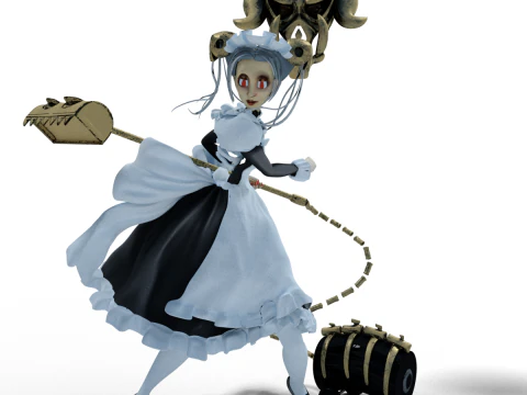 Marie Skullcandy Modelo 3D