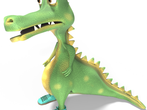 Crocodile 3D Model