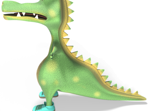 Crocodile 3D Model