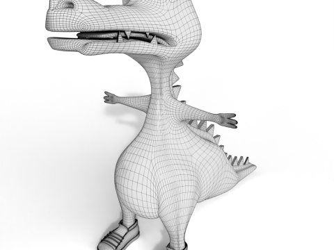 Crocodile 3D Model