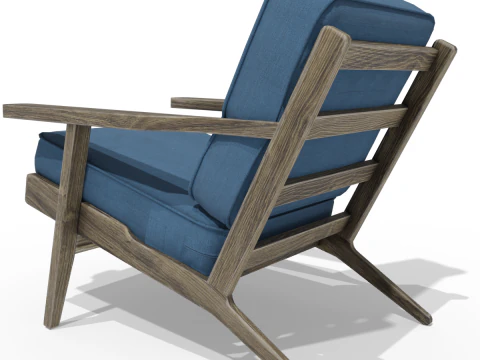Lounge stoel 3D Model
