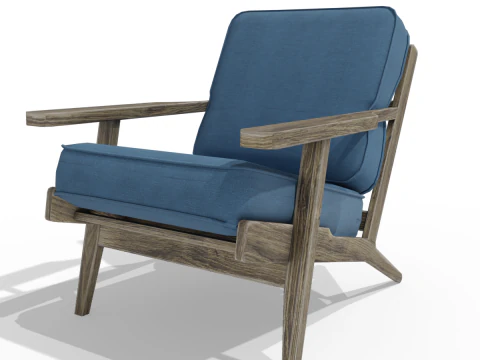 Lounge stoel 3D Model