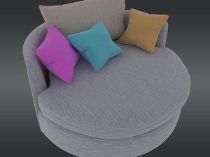 hampton sofa Modèle 3D