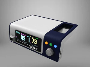 game ready - pulse oximeter covidien nellcor bedside medical equipment 3D Model