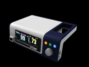 game ready - pulse oximeter covidien nellcor bedside medical equipment 3D Model