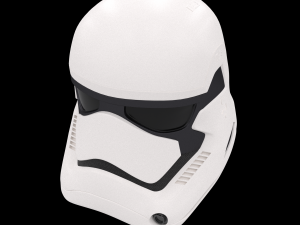 stormtrooper helmet star wars first order 3D 模型