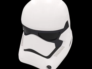 stormtrooper helmet star wars first order 3D Model