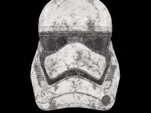 stormtrooper helmet star wars first order 3D Model