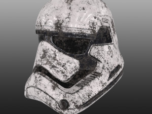 stormtrooper helmet star wars first order 3D 模型