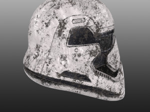 stormtrooper helmet star wars first order 3D 模型