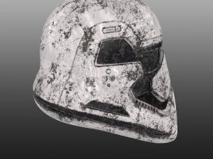 stormtrooper helmet star wars first order 3D Model