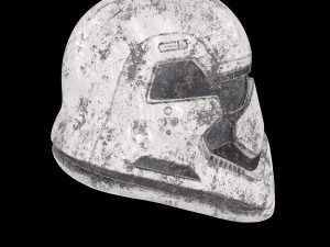 stormtrooper helmet star wars first order 3D 模型