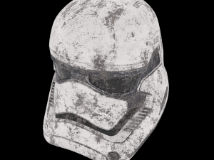 stormtrooper helmet star wars first order 3D 模型