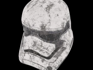 stormtrooper helmet star wars first order 3D Model