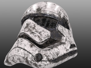 stormtrooper helmet star wars first order 3D 模型