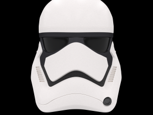 stormtrooper helmet star wars first order 3D 模型