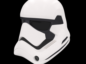 stormtrooper helmet star wars first order 3D 模型