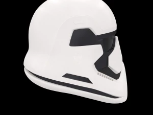 stormtrooper helmet star wars first order 3D Model