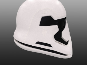 stormtrooper helmet star wars first order 3D 模型