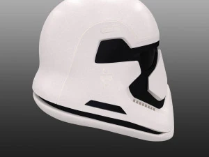 stormtrooper helmet star wars first order 3D Model