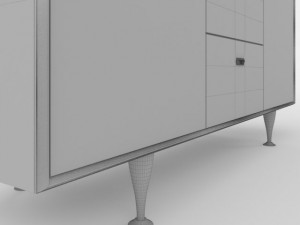 console table 3D 模型