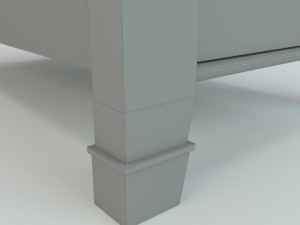 end table Model 3D