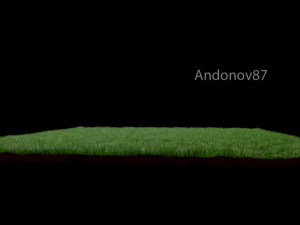 grass block 5200 polygons 3D Model