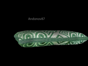 pillow 576 polygons cinema 4d 3D Model